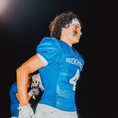 Blake Thomas student athlete football and track and field highlights